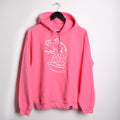Tha Patkányz Limited Hirtelen Pink Hoodie