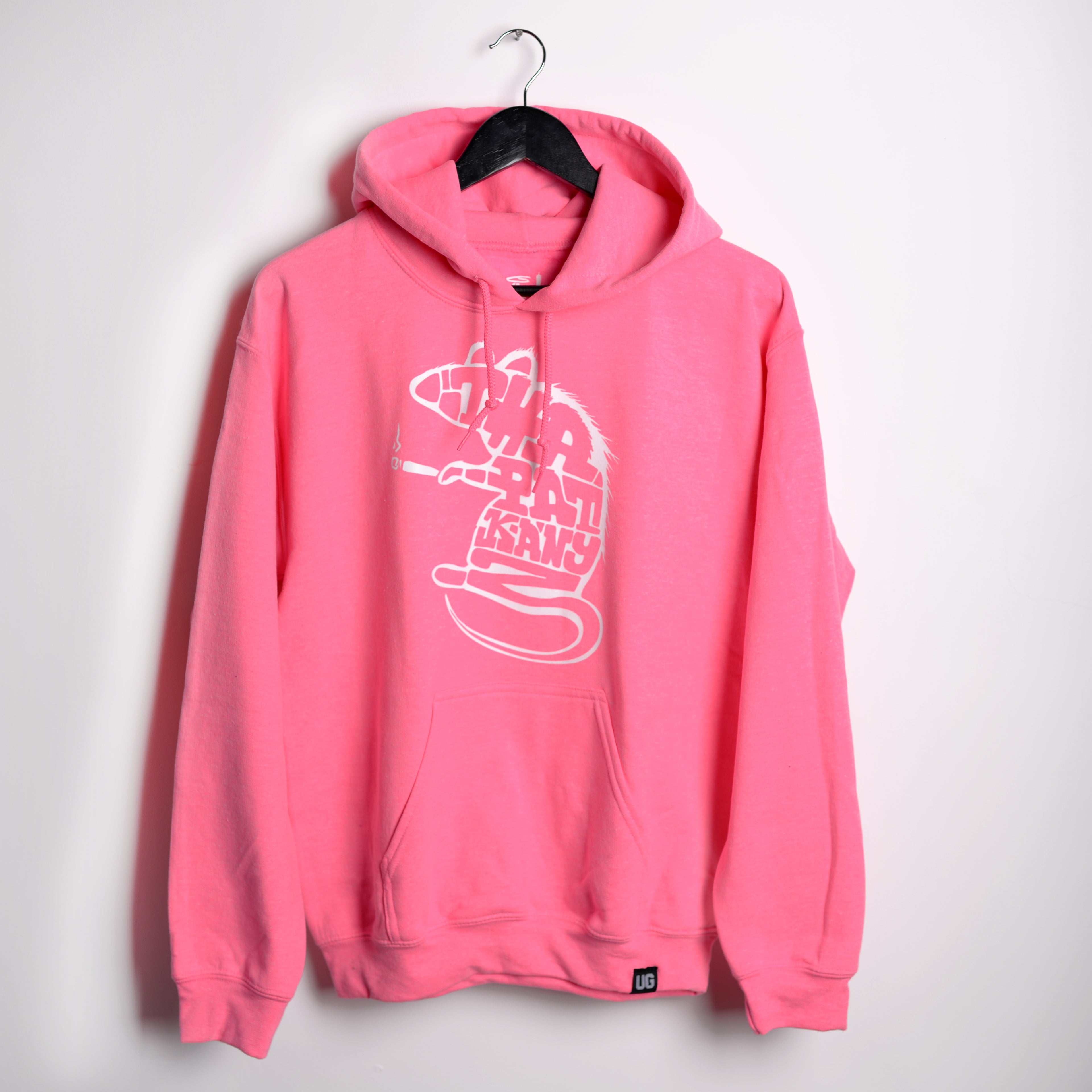 Tha Patkányz Limited Hirtelen Pink Hoodie