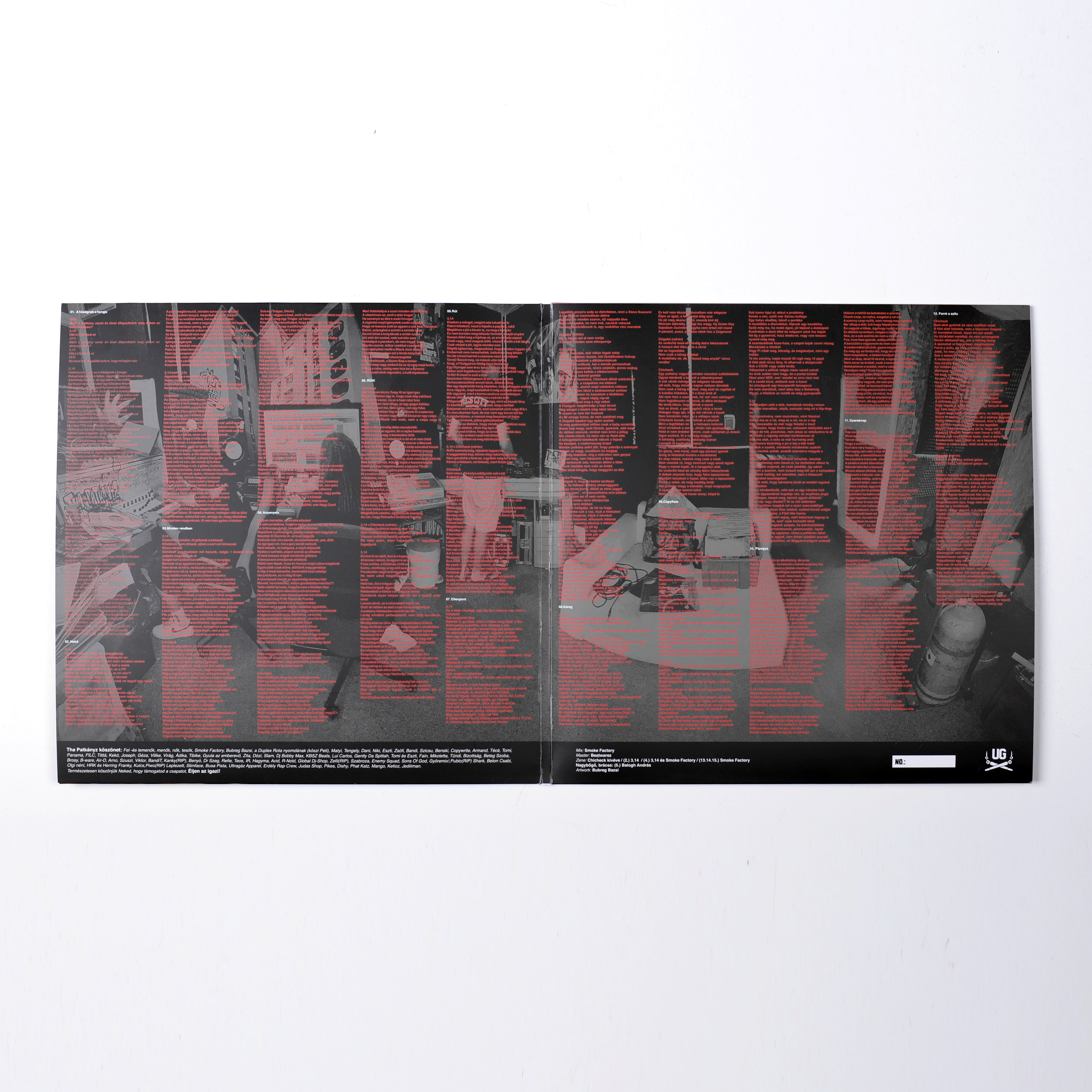 Tha Patkányz - RÜH! - Rohadtul Üvöltünk Halálig! 2LP