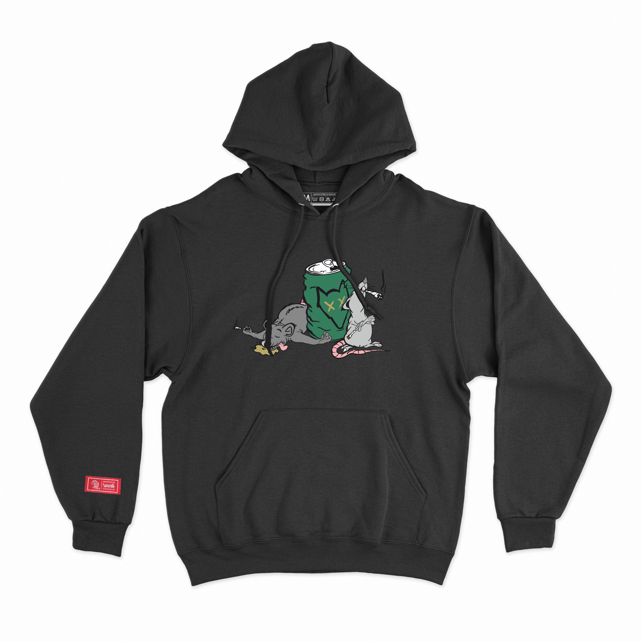 Diznis Patkányok Hoodie