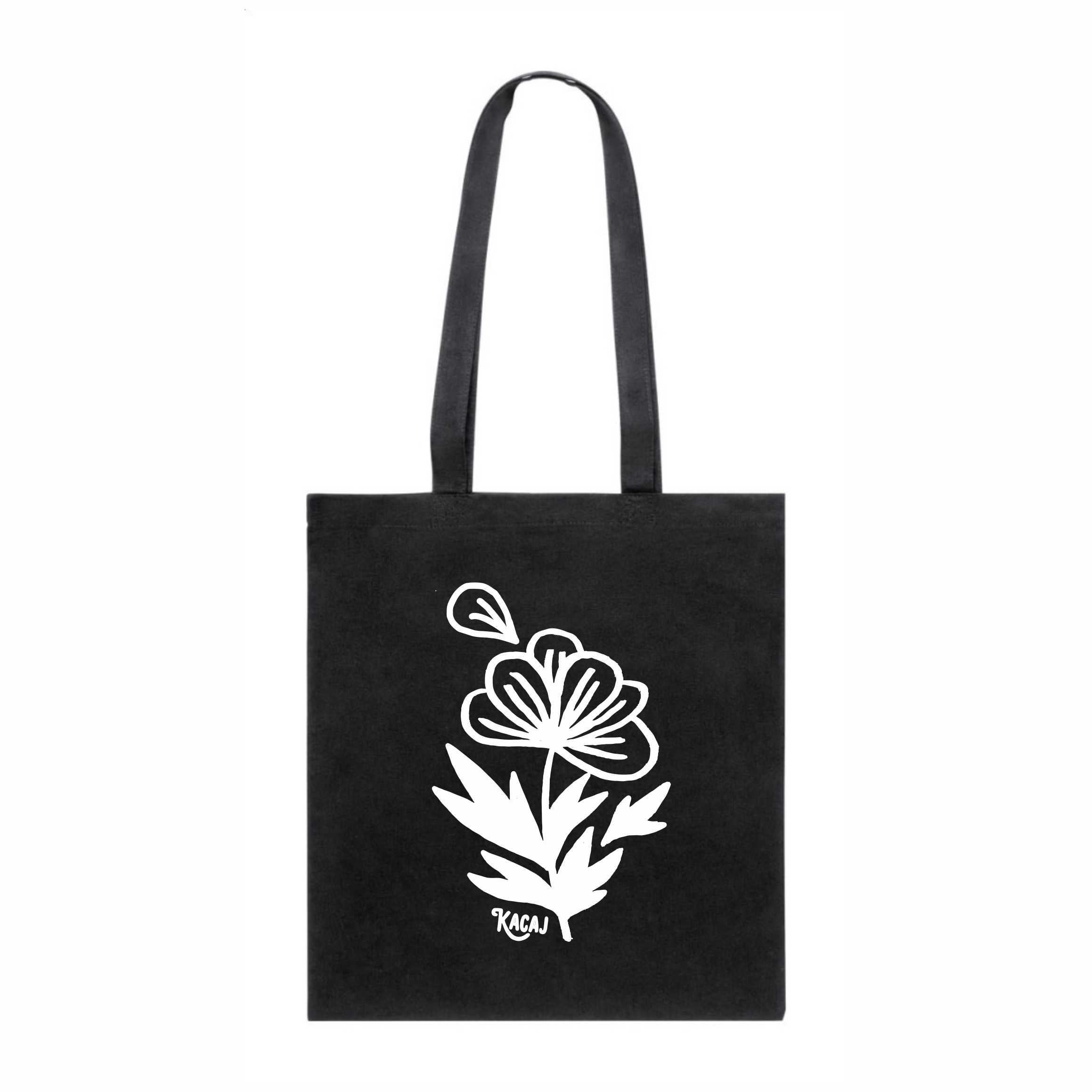 KACAJ - Virágos totebag